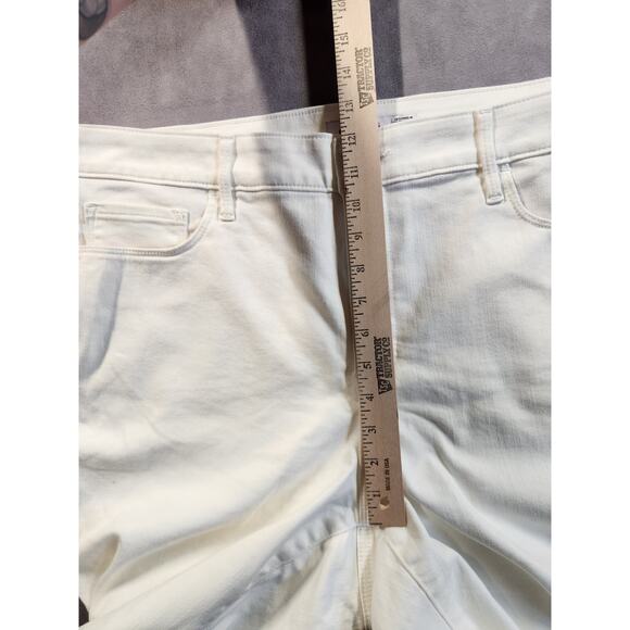 Athleta Skulptek Ultra Skinny Jeans Womens Plus Size 22 X White Stretch New NWT - Picture 9 of 12